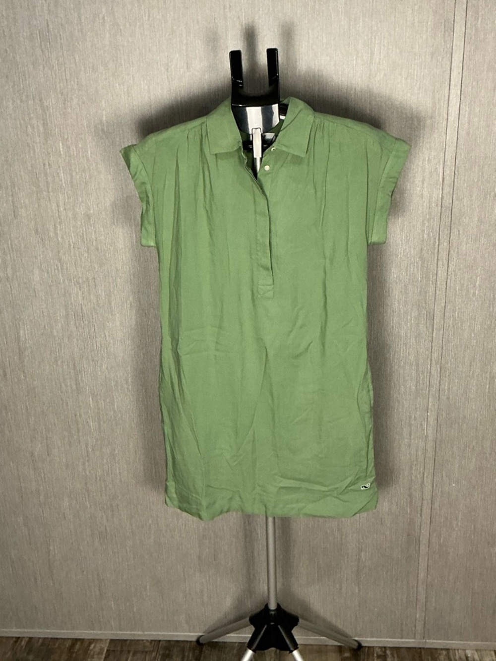 Vineyard Vines Light Green Polo Shirt Dress Size XS